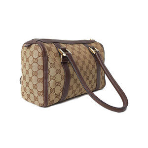 Gucci Bag Canvas Boston Abbey Brown GG